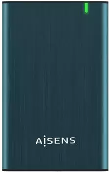 Aisens Externes Festplattengehäuse 2,5" SATA USB 3.1, pazifikblau (ASE-2525PB)