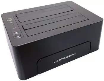 LC Power LC-DOCK-C-V2 Dual SATA HDD/SSD Dockingstation USB-C 3.2 Gen 1 (LC-DOCK-C-V2)