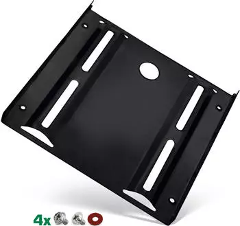 InLine HDD-/SSD-Einbaurahmen 2,5" auf 3,5", schwarz (39950S)
