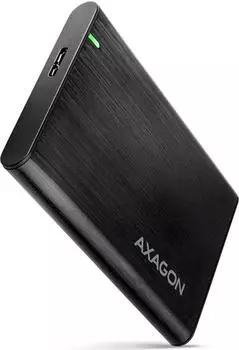Axagon EE25-A6M 2,5" externes Festplattengehäuse USB3.0 SATA 6G schwarz (EE25-A6M)