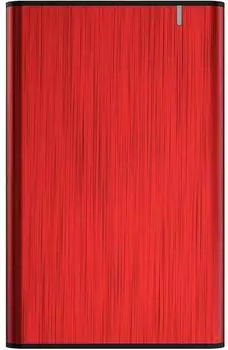 Aisens Festplatten-Schutzhülle 2,5" USB 3.2 Gen 1 rot (ASE-2525RED)