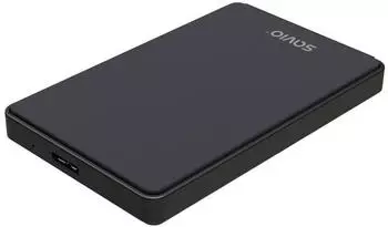 Savio AK-65 Externes HDD/SSD-Gehäuse 2,5" USB 3.0, schwarz (AK-65)