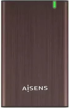 Aisens Externes Festplattengehäuse 2,5" SATA USB 3.1 Gen1 braun (ASE-2525BWN)