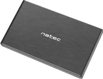 Natec Rhino Go 2,5" HDD/SSD-Gehäuse SATA USB 3.0 schwarz (NKZ-0941)