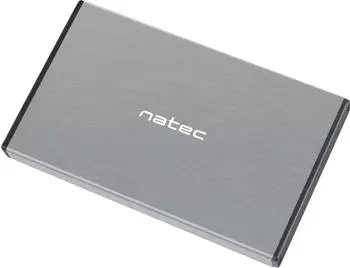 Natec Rhino Go HDD/SSD-Gehäuse 2,5" USB 3.0, grau (NKZ-1281)