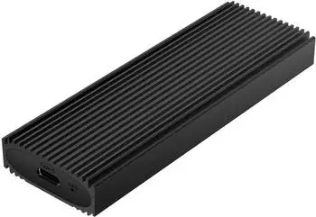 Aisens M.2 NVMe SSD-Gehäuse USB 3.2 Gen2, schwarz (ASM2-022B)