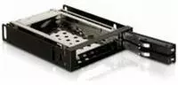 Delock Festplatten-Geh&auml;use DeLOCK 3.5" Wechselrahmen f&uuml;r 2x 2,5" SATA HDD...
