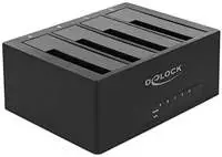 Delock USB Type-C&trade; Dockingstation f&uuml;r 4 x SATA HDD/SSD