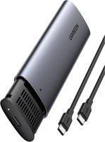Ugreen M.2 SSD Schacht USB 3.2 Gen 2 Laufwerk SuperSpeed 10 Gbps + Type C Kabel 0,5m