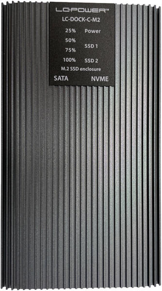 LC Power USB 3.2 NVMe/SATA-Dock LC-DOCK-C-M2