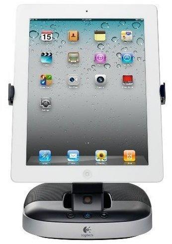 Logitech Lautsprecher Stand für iPad 2 schwarzsilber