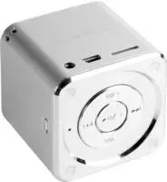 Mini Lautsprecher Technaxx MusicMan Mini AUX, SD, USB Silber (3528)