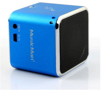 Technaxx MusicMan Mini Wireless Soundstation BT-X2 blau