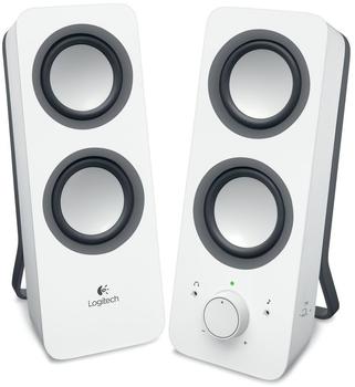LOGITECH Z200 Speaker / Lautsprecher 2.0 - Audio Line-In / NEU - WEISS