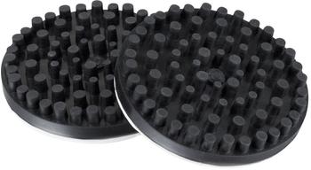 Dynavox 207469 Antivibe Device and Box Feet Rubber Set of 4 53 mm Black
