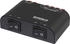 SpeaKa Professional 2 Port Lautsprecher-Umschalter Klemmanschluss Metallgehäuse Schwarz (SP-6518224)