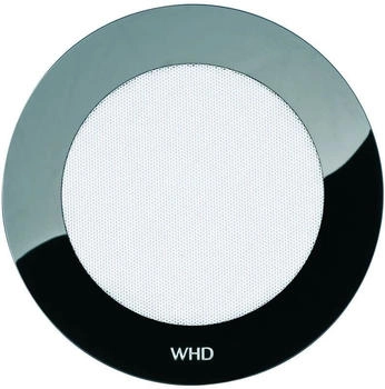 WHD M/R 240 Blende rund AGBS R240 W Acryl schwarz/weiß