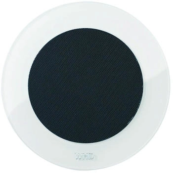 WHD M/R 240 Blende rund AGBW R249 A Acryl weiß/anthrazit