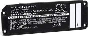 vhbw Akku Ersatz für Bose 063404, 061386, 063287, 061385, 061834, 061384 Akku Li-Ion 3400 mAh 7,4 V