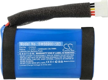 vhbw Akku passend für Marshall Stockwell II Akku Li-Ion 3350 mAh 7,4 V