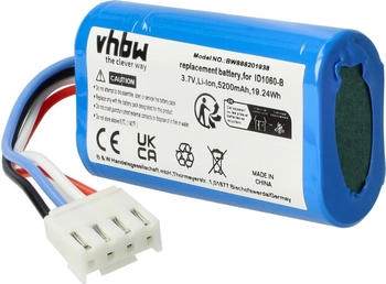 vhbw Akku Ersatz für JBL 1INR19/66-2, ID1060-B Akku 5200mAh, 3,7V