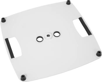 Omnitronic Lautsprecherständer BPS-2 Boxenhochständer/Bodenplatte weiß