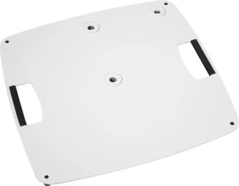 Omnitronic BPS-3 Boxenhochständer/Bodenplatte weiss (Ständer), Lautsprecher Ständer + Wandmontage, Weiss