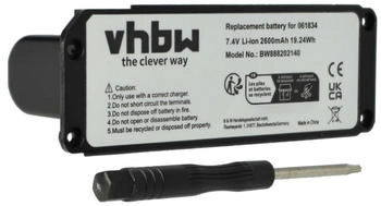 vhbw Akku passend für Bose SoundLink 413295, Mini one, Mini Akku Li-Ion 2600 mAh 7,4 V