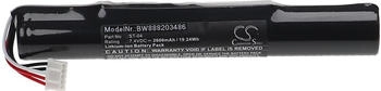 vhbw Akku passend für Sony SRS-X55, SRS-X77 Akku Li-Ion 2600 mAh 7,4 V