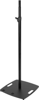Omnitronic BPS-3 Boxenhochständer schwarz Boxen-/Lichtstativ XL mit Bodenplatte, von 136-240 cm verstellbar und bis 18 kg belastbar