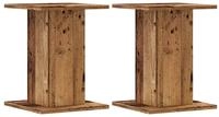 vidaXL Lautsprecherst&auml;nder 2 Stk. Altholz-Optik 30x30x40 cm