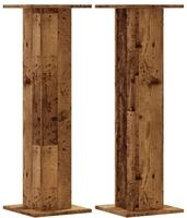 vidaXL Lautsprecherst&auml;nder 2 Stk. Altholz-Optik 30x30x95 cm