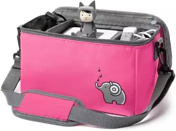 fantifant Musikbox Tasche f&uuml;r Tigerbox oder Toniebox flamingopink