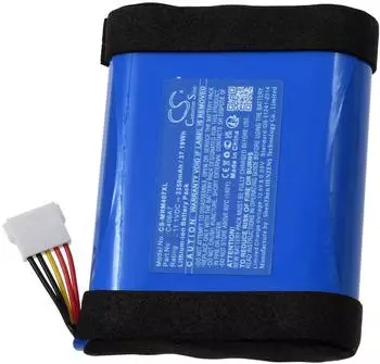 Powery Powerakku für Marshall Middleton Lautsprecher 11,1V 3350mAh/11,1Wh Li-Ion Blau