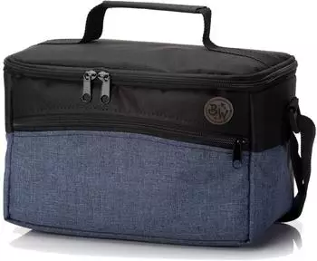 BambiniWelt Tasche für Toniebox und Tigerbox Touch marine meliert