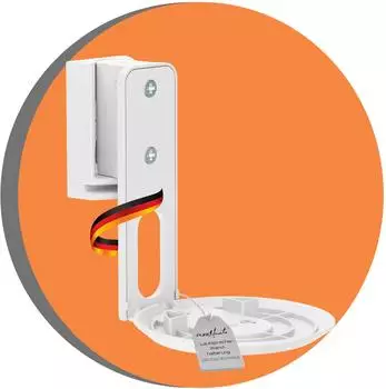 PureMounts Lautsprecher Halterung f&uuml;r Sonos Era 100 wei&szlig; 1 St&uuml;ck (PM-SOM-161)