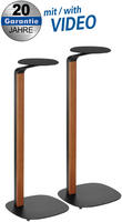 Mywall Hs 20 Stand De Speaker Stand Floor Plastic, Steel Black, Wood
