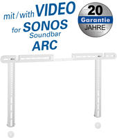 My Wall HS9WL, My Wall HS9WL Soundbar-Halterung Starr Wei&szlig; 1St.