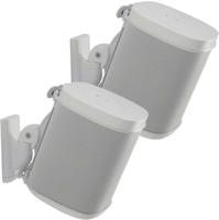 Sanus WSWM22-W2, Sanus Wandhalter zu Sonos ONE, PLAY:1 & 3 (1 Paar, Wandmontage,