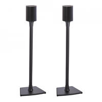 Sanus WSSE12-B2, Sanus Standfu&szlig; f&uuml;r den Era 100 (Paar), schwarz