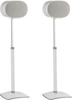 Sanus WSSE3A2-W2, Sanus Floor Stand Adjustable for Sonos ERA 300 Pair White