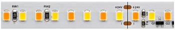 Sigor 10W/m dimmbar-To-Warm LED-Streifen 3000-1800K 5m 168LED/m IP20 24V 1104lm Ra90