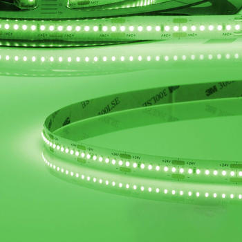 ISOLED LED CRI9G Linear10 Flexband Streifen, 24V, 15W, IP20, grün, 280 LED/m