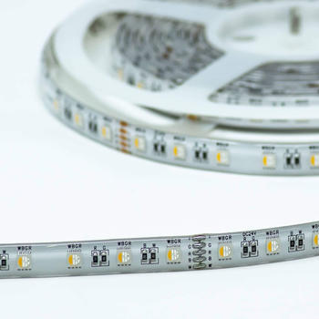 Bioledex LED Streifen 24V 19,2W/m 60LED/m RGBWW IP65 5m Rolle Farbwechsel LED-Band