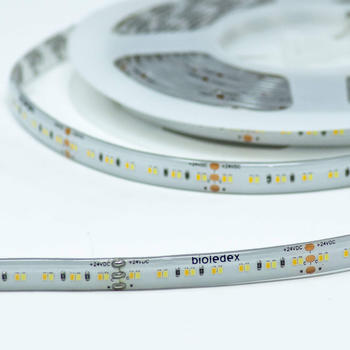 Bioledex LED Streifen 24V 90Ra 19,2W/m 252LED/m 3000-6500K IP65 5m Rolle tunable white SMD Stripe