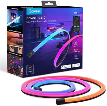 Govee RGBIC WiFi Neon Rope Light (H61C2)