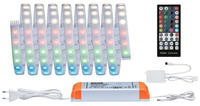 Paulmann LED-Streifen "MaxLED 1000 Basisset 3m RGBW IP44 Cover 3000K 33W 230/24V 75VA