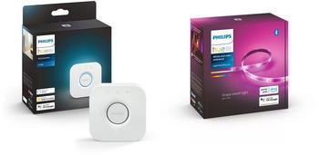 Philips Hue Bridge Bundle White and Color Ambiance Lightstrip Plus 2m + Bridge