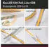 Paulmann MaxLED 500 LED Strip Full-Line COB Einzelstripe 2,5m 13W 600lm/m 640LEDs/m Tunable White 71112 - silber Kunststoff 71112