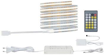 Paulmann MaxLED 500 LED Strip Full-Line COB Basisset 1,5m 10W 600lm/m 640LEDs/m Tunable White 25VA 71110 - silber Kunststoff 71110
